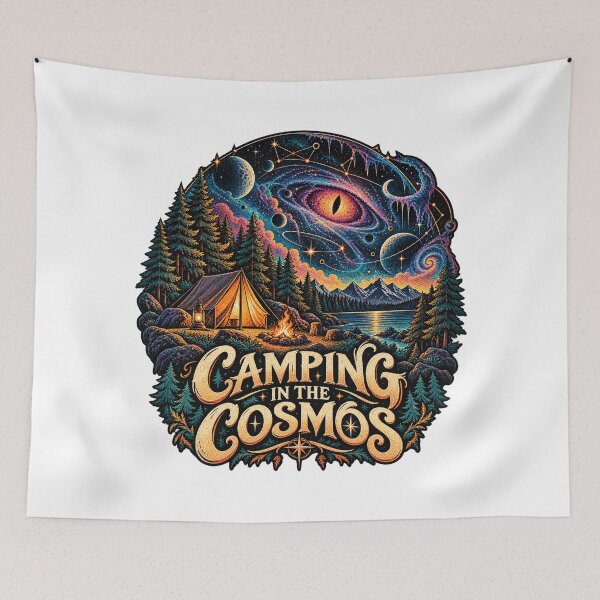 Item preview, Cosmic Camping designed and sold by CleanLine Studio.