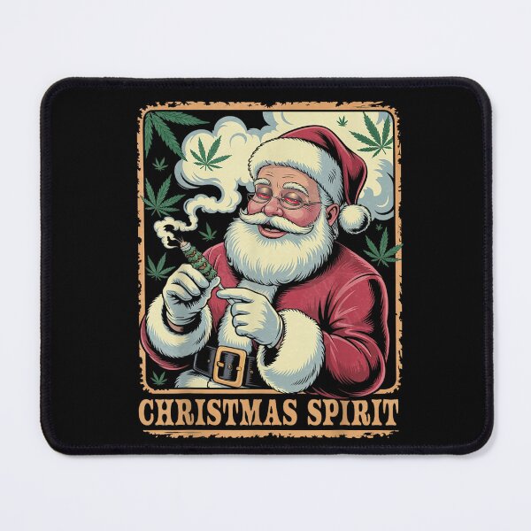 Item preview, Christmas Spirit Funny Vintage Santa Claus Smoking Cigarette designed and sold by Aladino Tamayo.