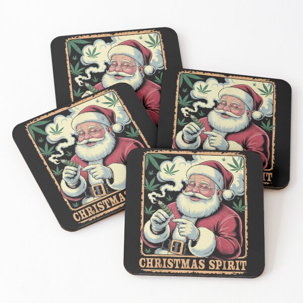 Item preview, Christmas Spirit Funny Vintage Santa Claus Smoking Cigarette designed and sold by Aladino Tamayo.