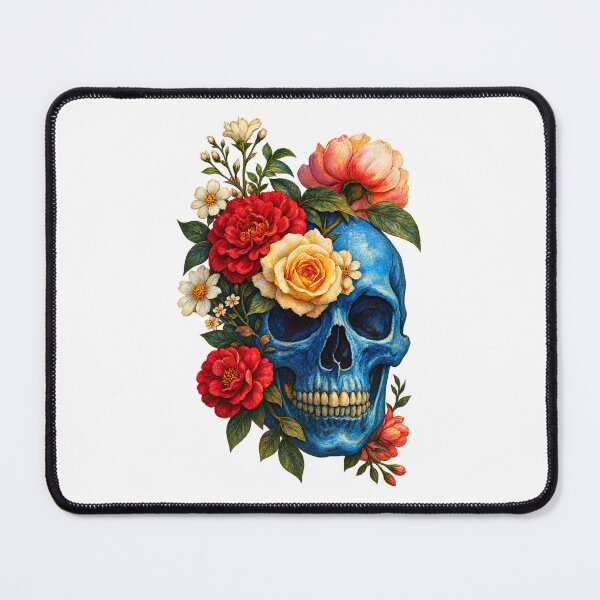 Item preview, The Blooming Skull designed and sold by Whatever Works.