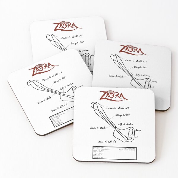 Item preview, Zadra Coaster Blueprint & Layout — Energylandia Wooden Hybrid (fan art) designed and sold by FoolishDreamers.