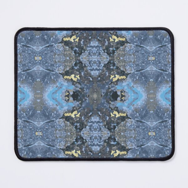 Item preview, agate Blue Gray Mirrored Stone Pattern designed and sold by ArtDesignTp.