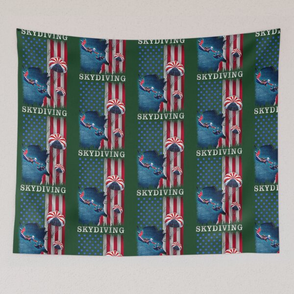 Item preview, Patriotic Pride Skydiver Tribute designed and sold by FamilyBestGifl.