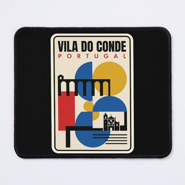 Item preview, Retro Vila Do Conde Bauhaus Geometric Skyline designed and sold by k3rstman1.