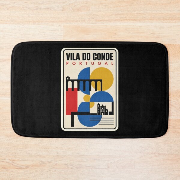 Item preview, Retro Vila Do Conde Bauhaus Geometric Skyline designed and sold by k3rstman1.