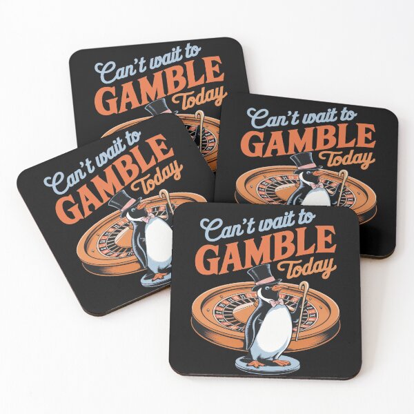 Artikelvorschau, Kann es kaum erwarten, heute zu spielen – Lustiges Pinguin-Roulette-Casino-Geschenk entworfen und verkauft von SkymarArt.