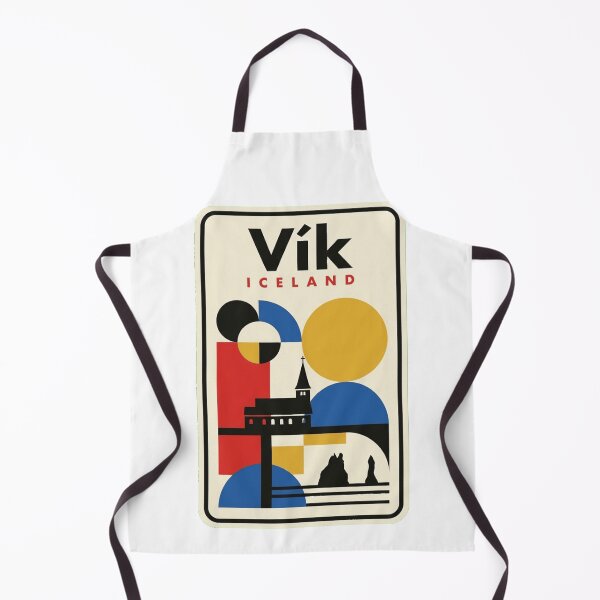 Item preview, Retro Vík Bauhaus Geometric Skyline designed and sold by k3rstman1.