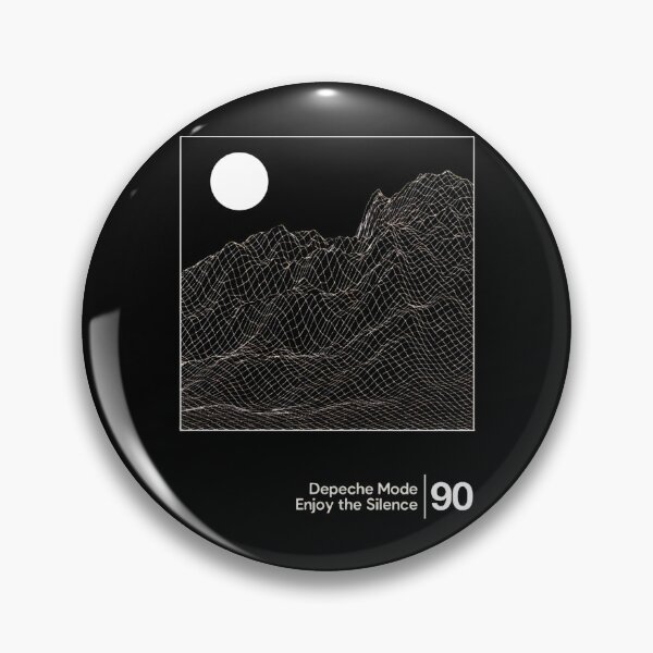 Item preview, Enjoy the Silence - Depeche Mode  Minimal Graphic Artwork designed and sold by MurrayDavis.