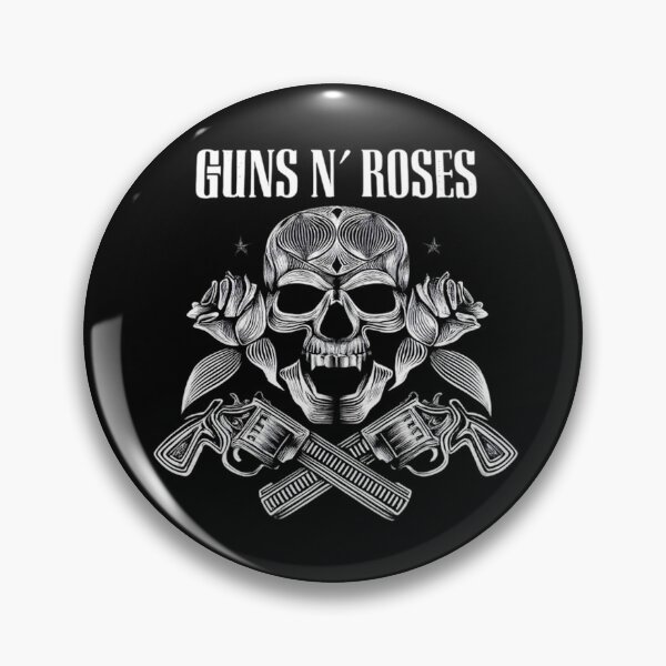 Item preview, Guns N Roses Skull Cross Guns and Roses Vintage Emblem designed and sold by TimAWarner.