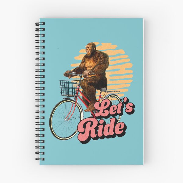 Aperçu de l'œuvre Bigfoot drôle à vélo, allons rouler créée et vendue par Vac1.