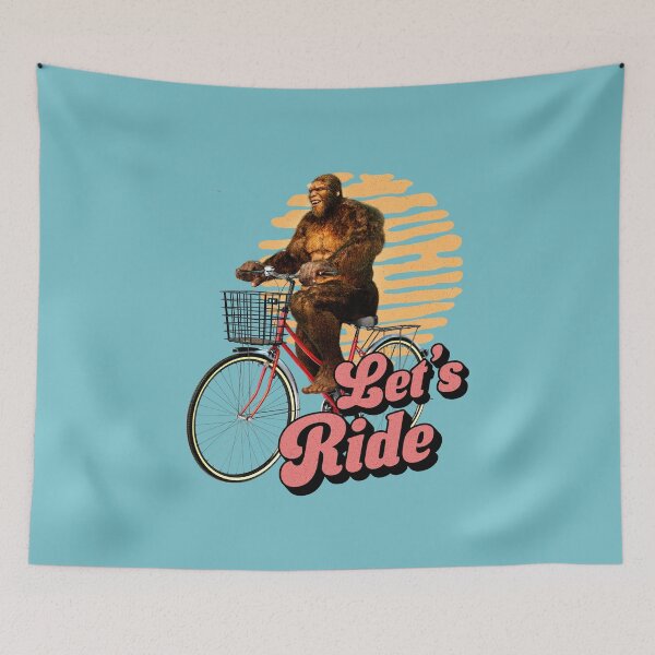 Item preview, Funny Bigfoot Cycling, Let’s Ride designed and sold by Vac1.