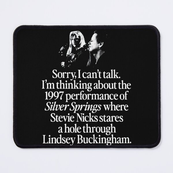 Item preview, Stevie Nicks Tshirts 1997 Live Performance of Silver Springs M4467 designed and sold by MurrayDavis.