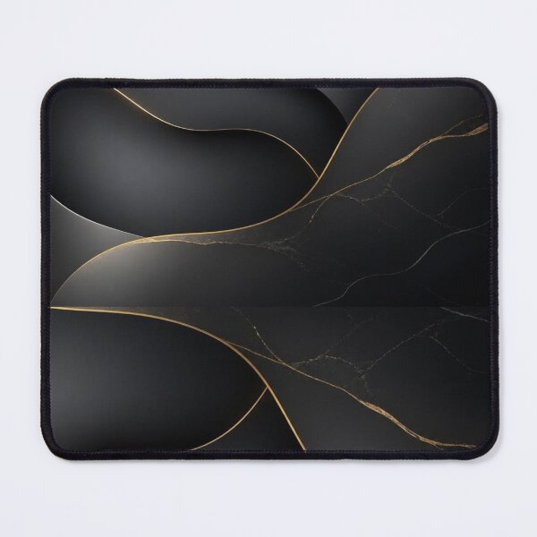 Item preview, Black Gold Abstract Marble Waves – Luxury Dark Case Design designed and sold by ZrnzoDesign.