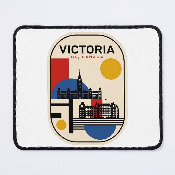Item preview, Retro Victoria Bauhaus Geometric Skyline designed and sold by k3rstman1.