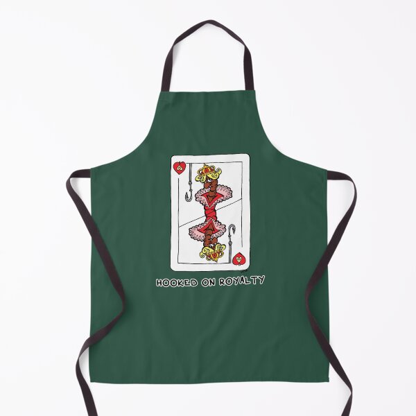 Item preview, Hooked On Royalty Sticker | Funny Playing Card Queen Worm Meme designed and sold by MyxaART.