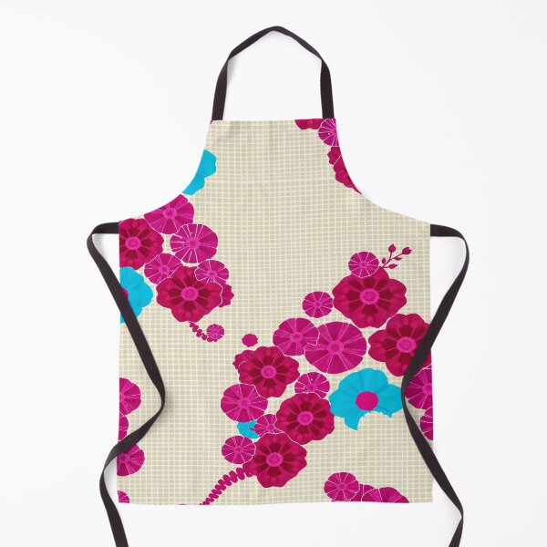 Item preview, Pink and ivory floral pattern design designed and sold by Chi261.