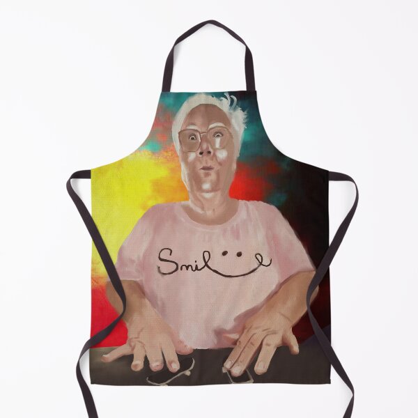 Item preview, Flippin Granny portrait painting  designed and sold by thehat24.