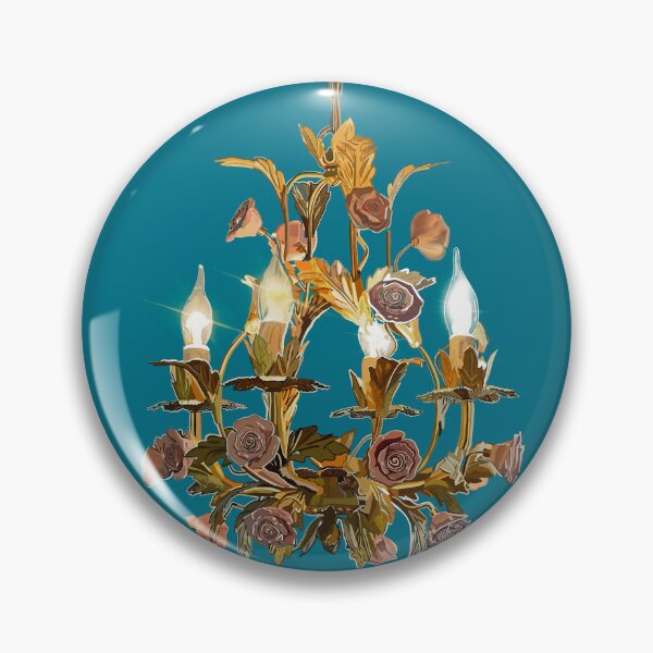 Item preview, Luxurious Luminaries - Turquoise Background designed and sold by The Flying Bunny Studio.