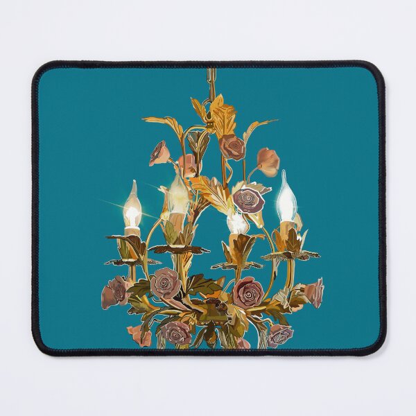 Item preview, Luxurious Luminaries - Turquoise Background designed and sold by The Flying Bunny Studio.