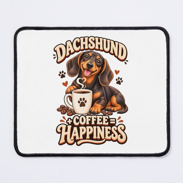 Item preview, Dachshund Coffee Lover Cute Dog Design designed and sold by Amer16.