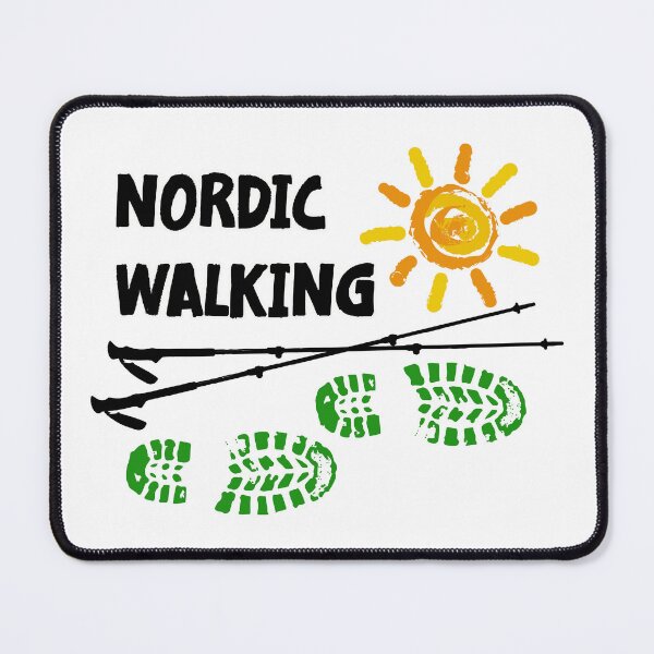 Item preview, For lovers of fresh air, hiking trails, and Nordic walking. An excellent gift for birthdays or Christmas, for hiking companions, or for members of a Nordic walking club. designed and sold by PERIferyART.