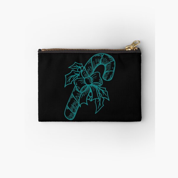 Item preview, Teal Vintage Christmas Candy Cane Design designed and sold by pattern-archive.