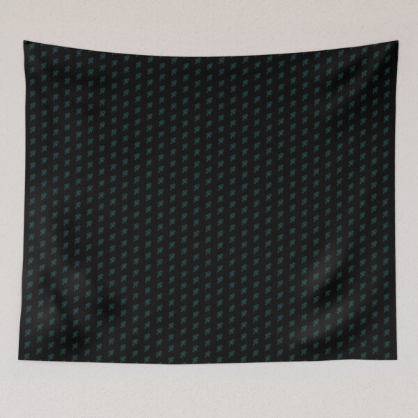 Item preview, Teal Vintage Christmas Candy Cane Design designed and sold by pattern-archive.