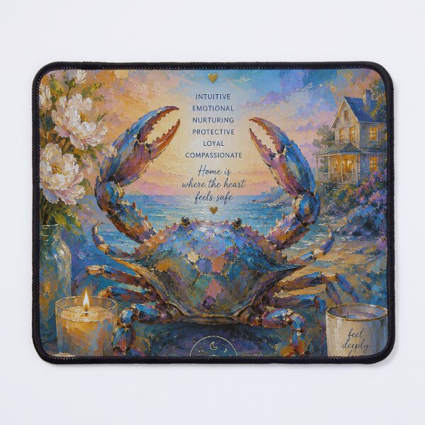 Item preview, Cancer Zodiac Painting – Kreeft Astrology Art designed and sold by GalleryKauffeld.