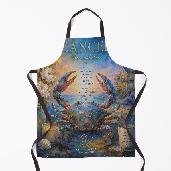 Item preview, Cancer Zodiac Painting – Kreeft Astrology Art designed and sold by GalleryKauffeld.