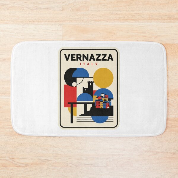 Item preview, Retro Vernazza Bauhaus Geometric Skyline designed and sold by k3rstman1.
