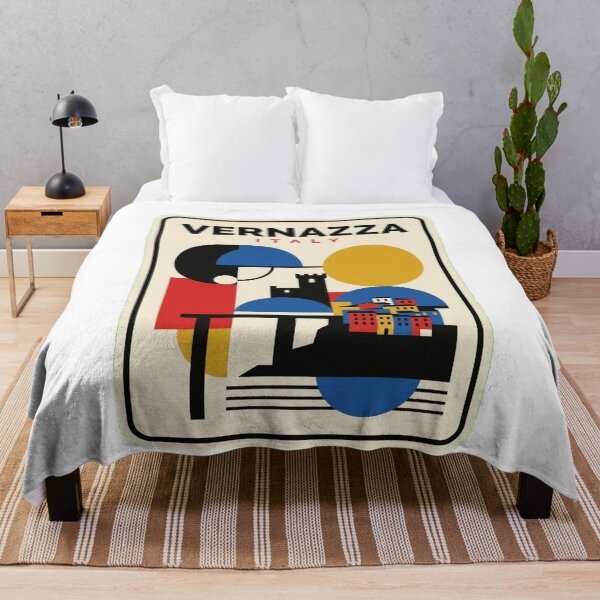 Item preview, Retro Vernazza Bauhaus Geometric Skyline designed and sold by k3rstman1.