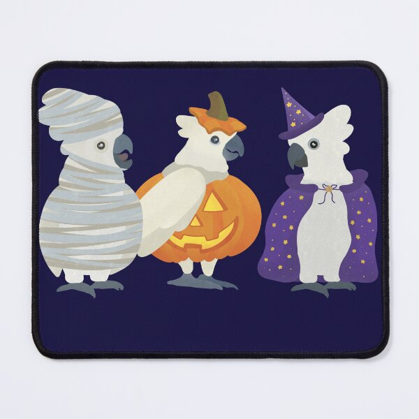 Item preview, Halloween Umbrella Cockatoo Illustration designed and sold by FandomizedRose.