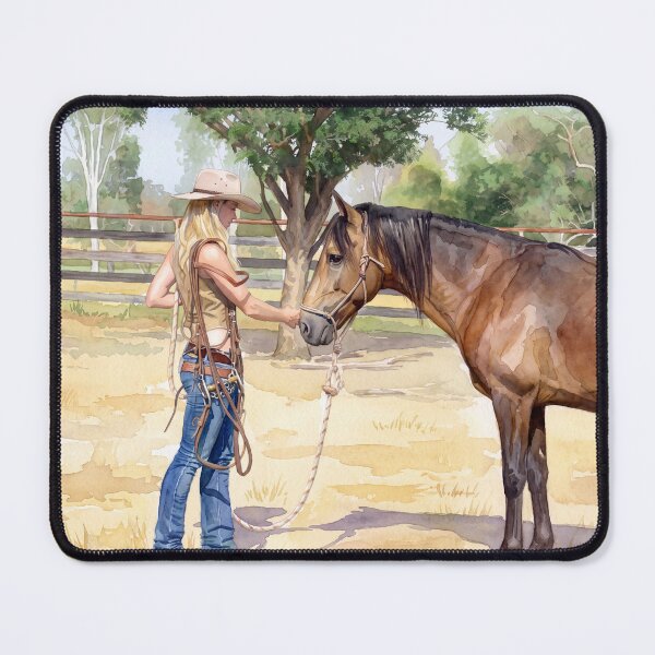 Item preview, COWGIRLS AND HORSES designed and sold by Barbara Jean Photo Art And Design.