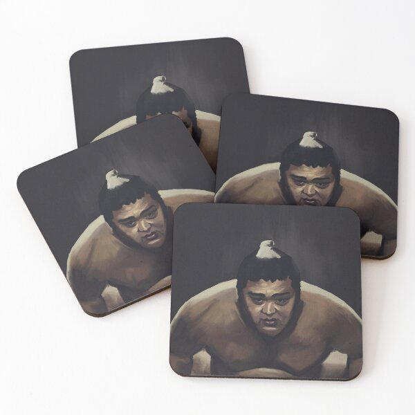 Item preview, Sumo painting based on Denis Rouvre photo designed and sold by thehat24.