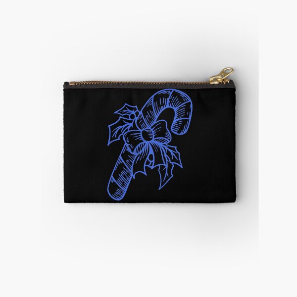 Item preview, Royal Blue Vintage Christmas Candy Cane Design designed and sold by pattern-archive.