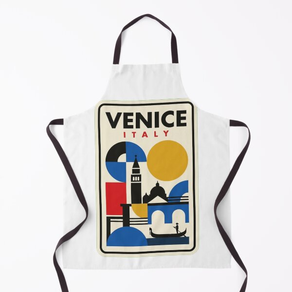 Item preview, Retro Venice Italy Bauhaus Geometric Skyline designed and sold by k3rstman1.