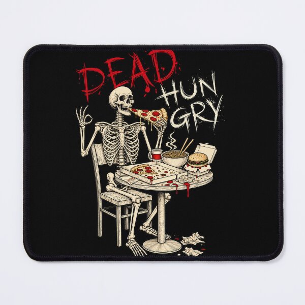 Item preview, Dead Hungry Skeleton Pizza Funny Dark Humor designed and sold by selvashop.