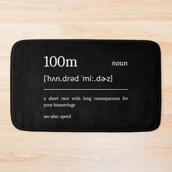 Item preview, 100m Run Definition Funny Sprinter designed and sold by StrideSuccess.