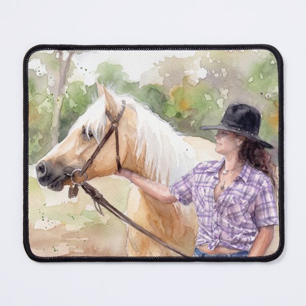 Item preview, COWGIRLS AND HORSES designed and sold by Barbara Jean Photo Art And Design.