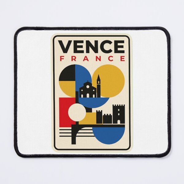 Item preview, Retro Vence Bauhaus Geometric Skyline designed and sold by k3rstman1.