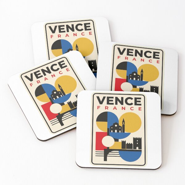 Item preview, Retro Vence Bauhaus Geometric Skyline designed and sold by k3rstman1.