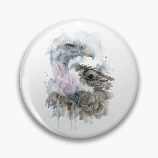 Item preview, Ruppell's Vulture, Misty Blue and Mauve designed and sold by caracatita75.