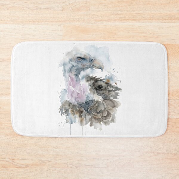 Item preview, Ruppell's Vulture, Misty Blue and Mauve designed and sold by caracatita75.