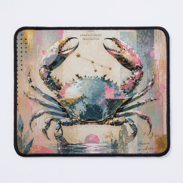 Item preview, Cancer Zodiac Sign Painting – Kreeft Art designed and sold by GalleryKauffeld.