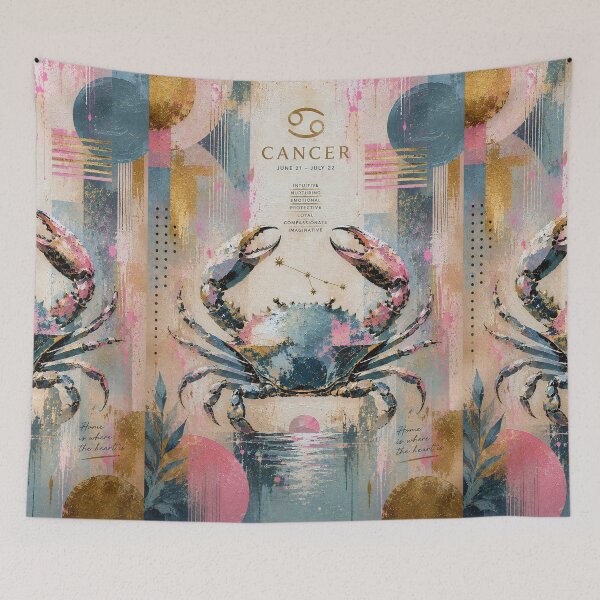 Item preview, Cancer Zodiac Sign Painting – Kreeft Art designed and sold by GalleryKauffeld.