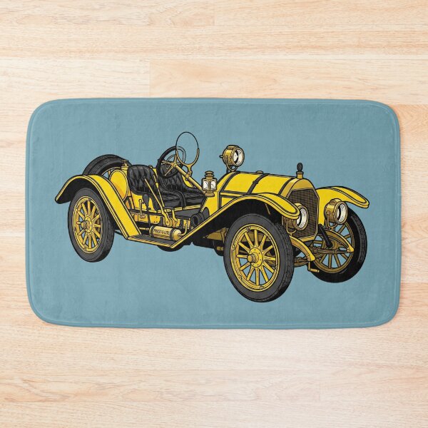 Item preview, 1910 Mercer Type 35R Raceabout: Brass Era Speedster Art Print designed and sold by FreiherrPK.