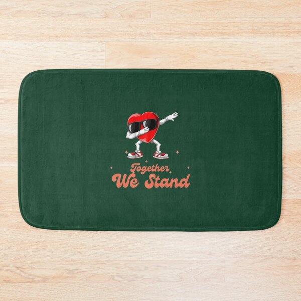 Item preview, Dabbing heart Together we stand valentines day designed and sold by NourishingShop.