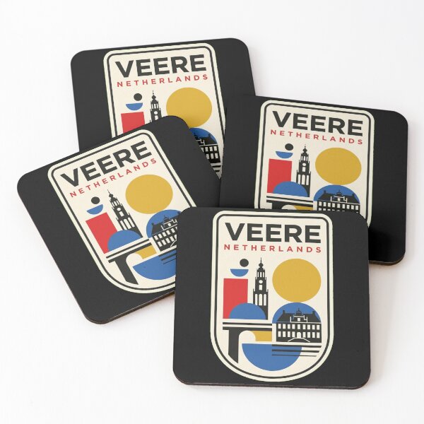 Item preview, Retro Veere Bauhaus Geometric Skyline designed and sold by k3rstman1.