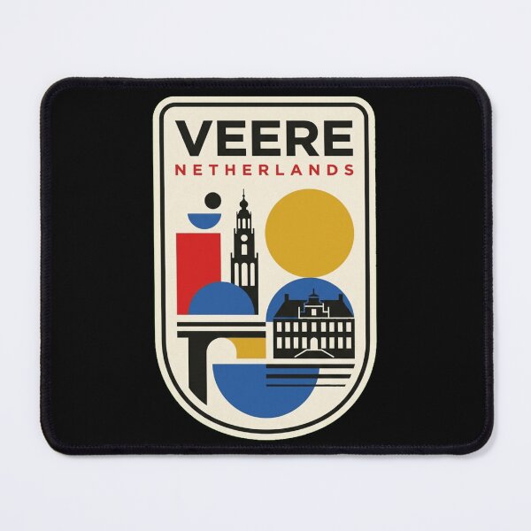 Item preview, Retro Veere Bauhaus Geometric Skyline designed and sold by k3rstman1.