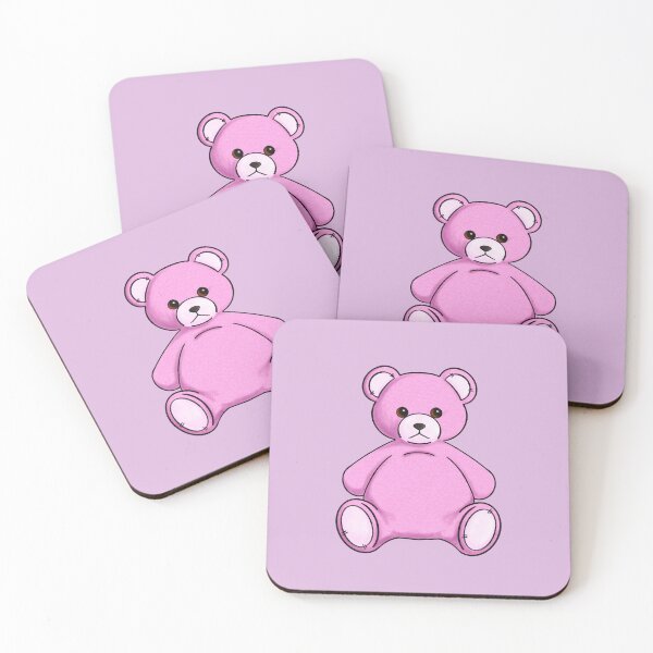 Item preview, Pink Teddy Bear designed and sold by ClarissaDoodles.